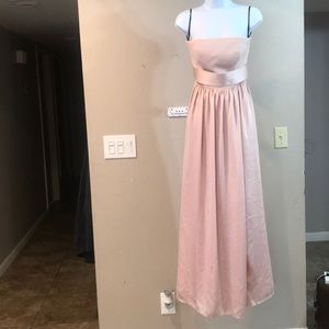 Pink bridesmaid dress